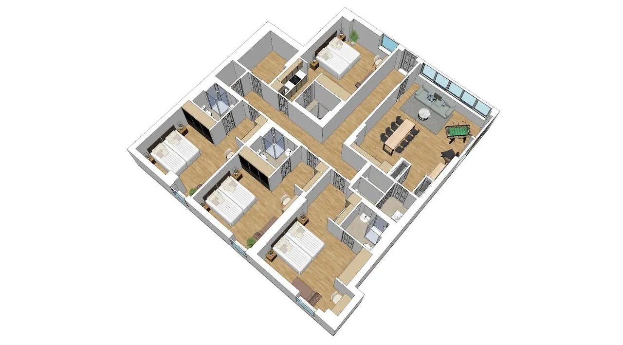 Flatista Homes - Aubing Munich 0*,  Allemagne